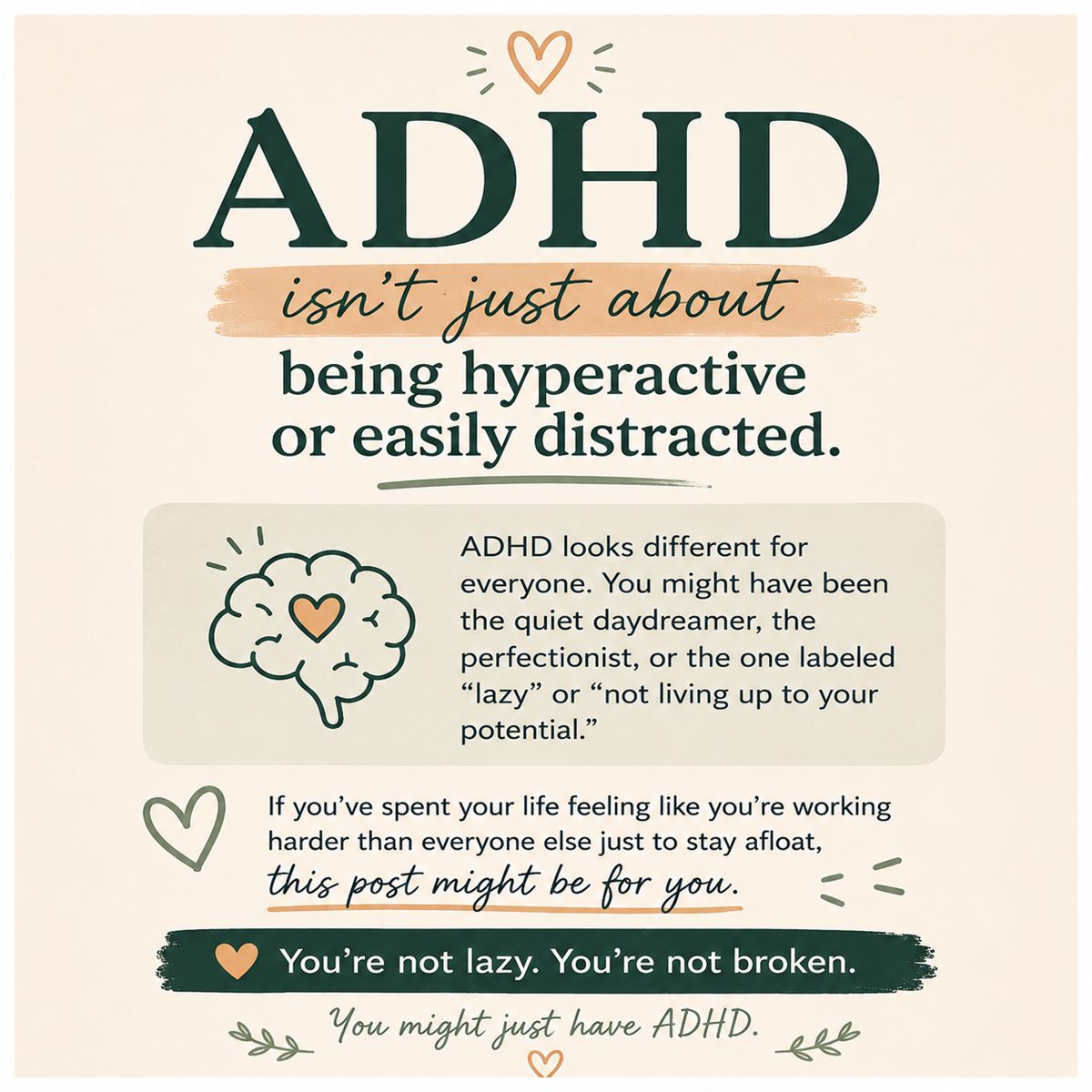 You Might Have ADHD If, Signs That Often Go Unnoticed in Adults