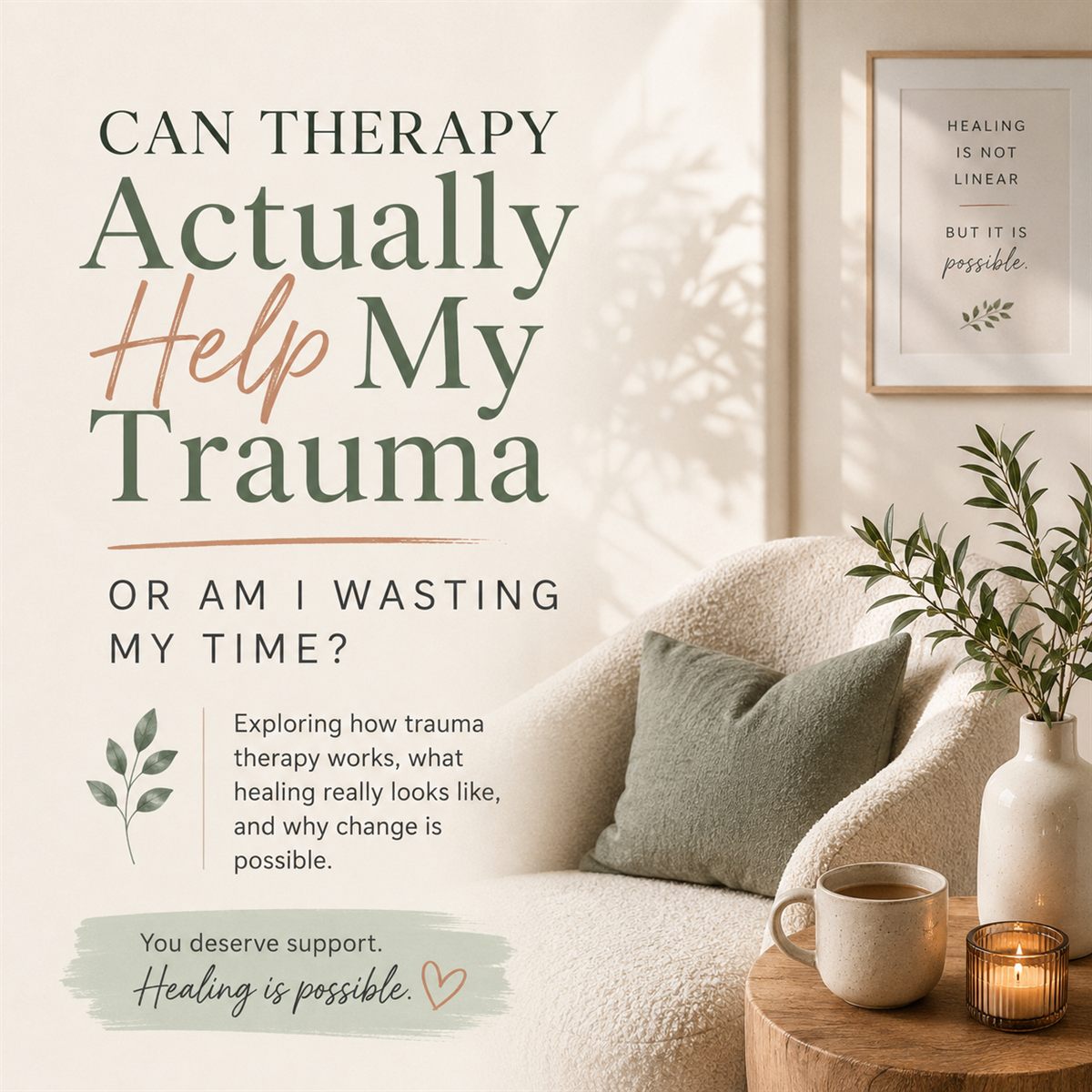 Can Therapy Actually Help My Trauma, Or Am I Wasting My Time?