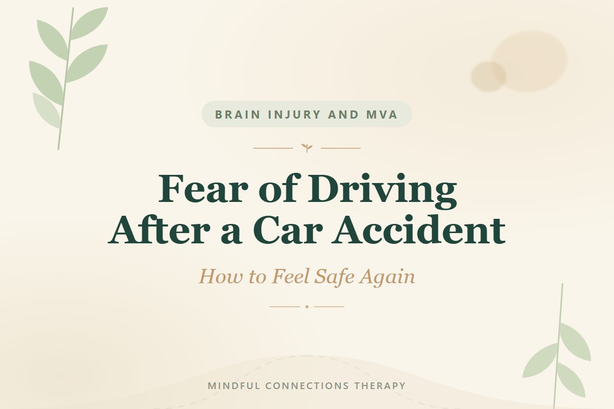 Fear of driving after a car accident, blog cover